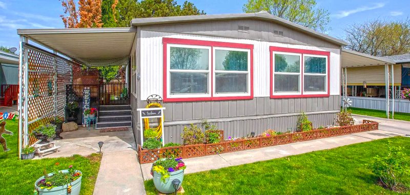1976 Double Wide Mobile Home Remodel Exterior