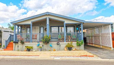 2000 Double Wide Mobile Home Makeover Porch