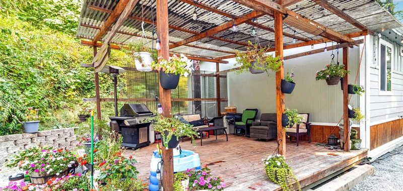 Double-Wide-Mobile-Home-Deck Design