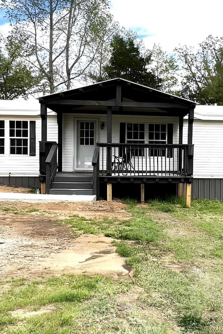 30 Mobile Home Porch Ideas That Instantly Boost Curb Appeal