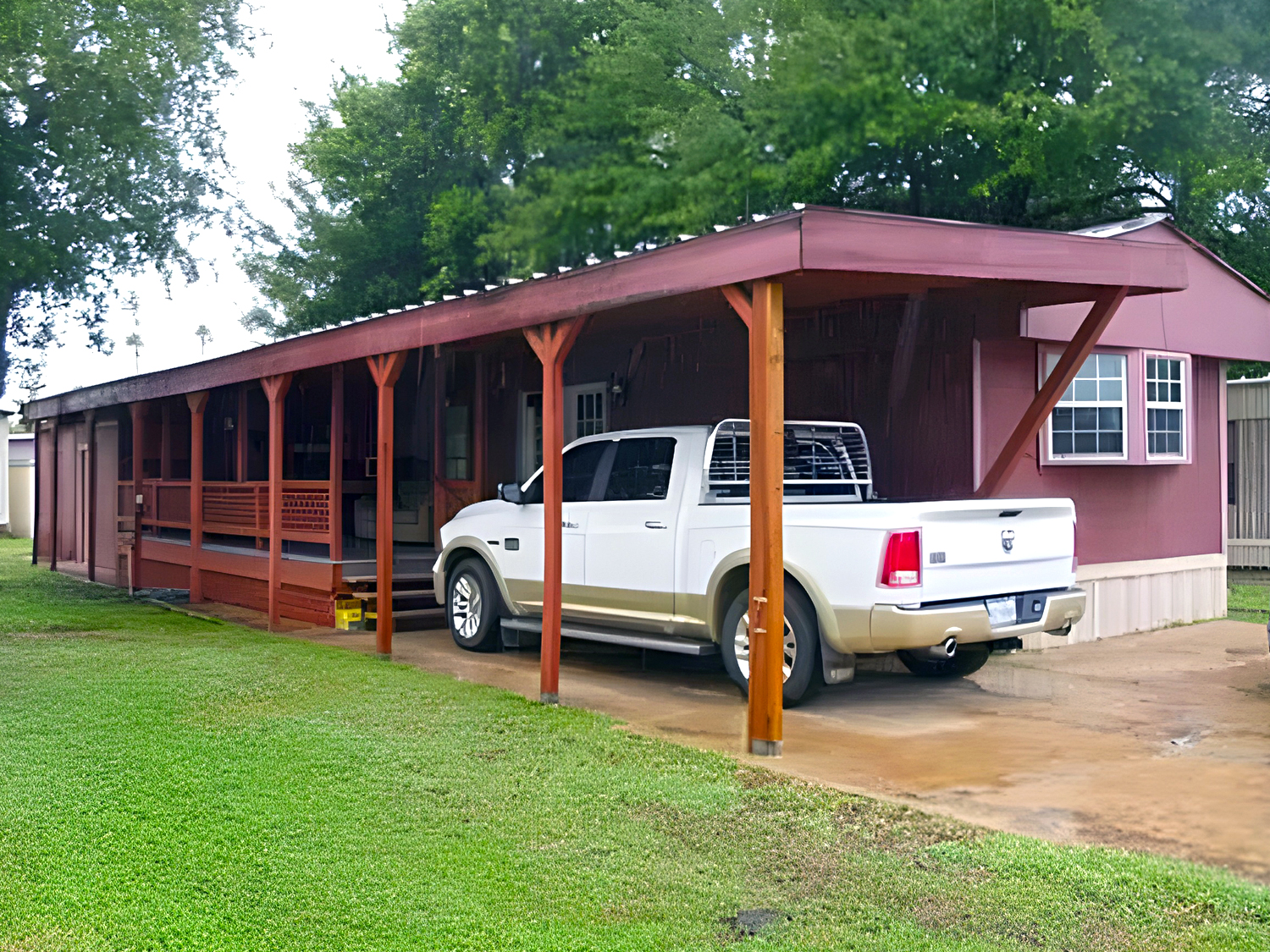 Stylish Mobile Home Carports That Add Curb Appeal