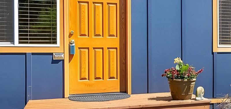 21 Stunning Mobile Home Front Door Ideas