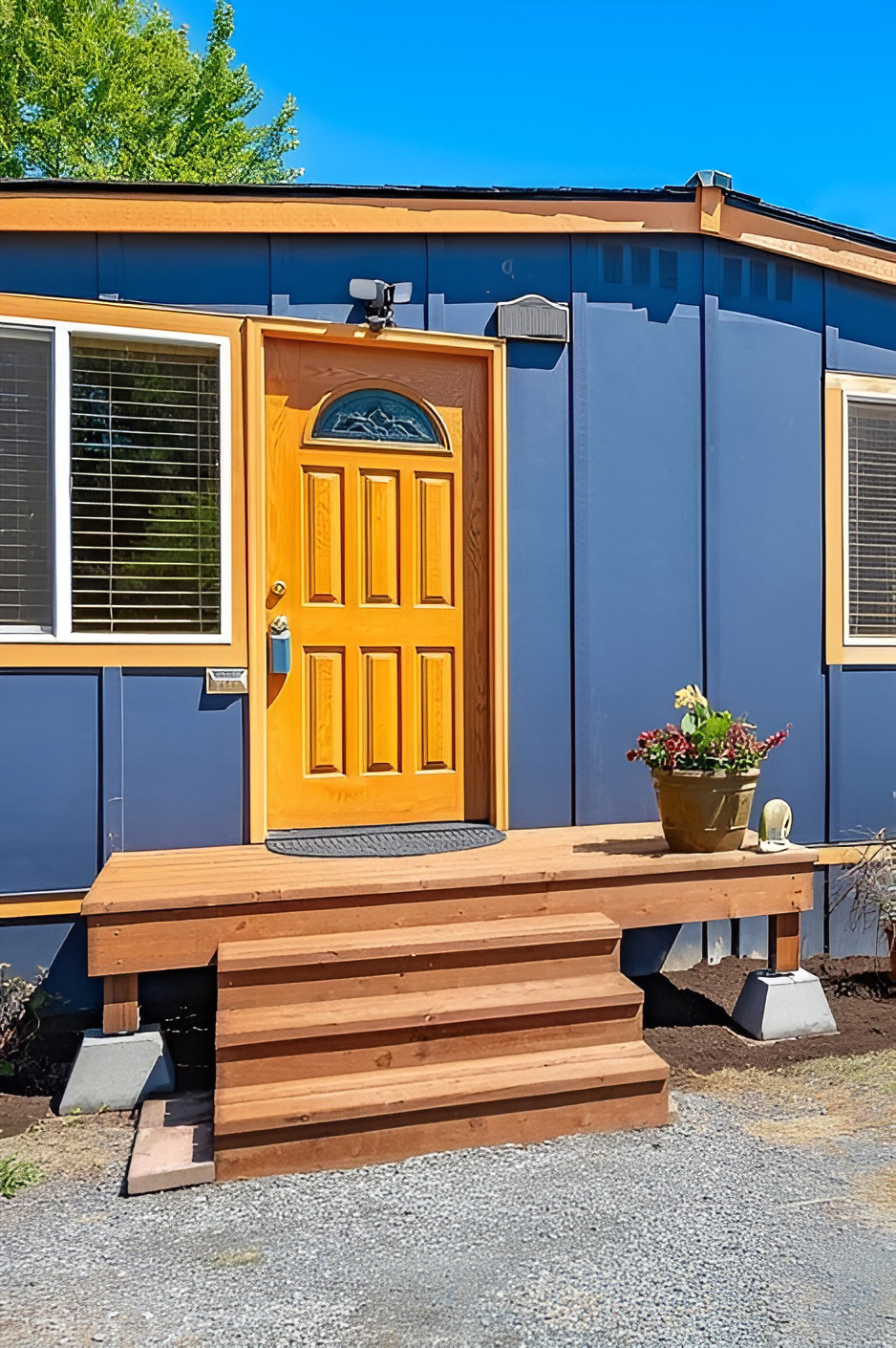 21 Stunning Mobile Home Front Door Ideas