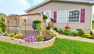 43 Inspiring Mobile Home Landscaping Ideas for Every Yard Size