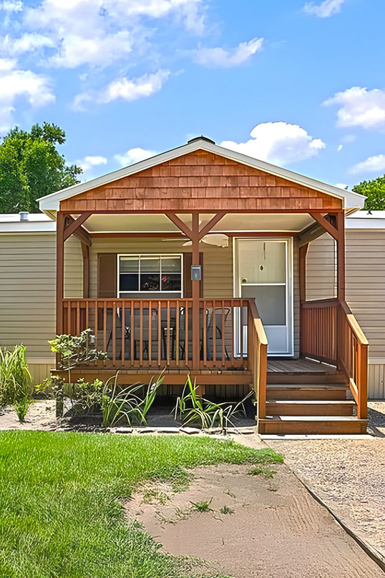 30 Mobile Home Porch Ideas That Instantly Boost Curb Appeal