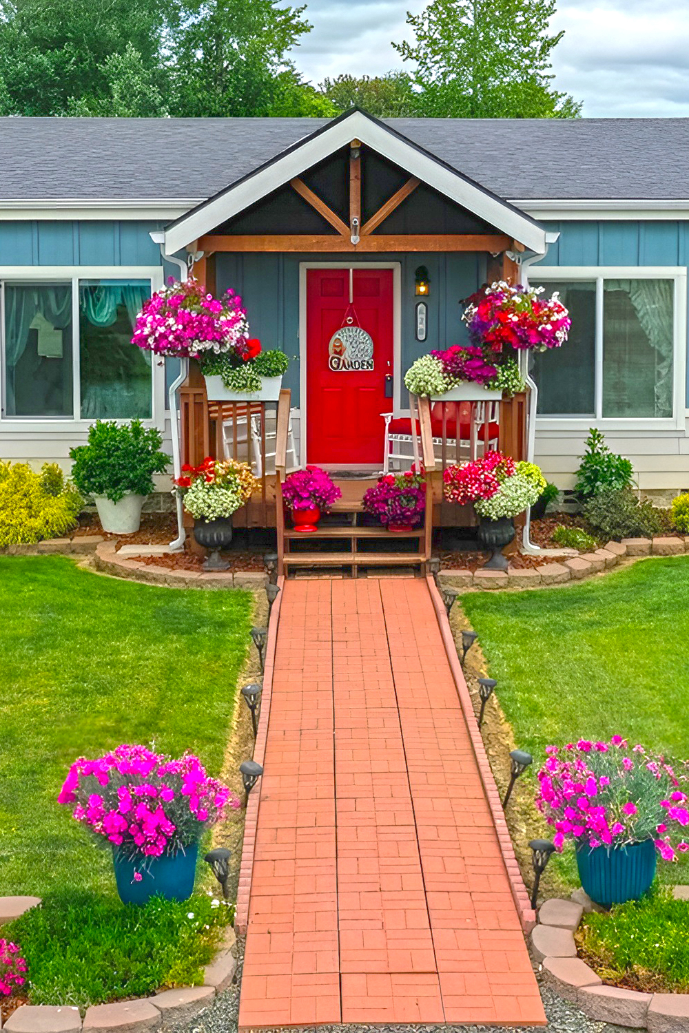 20 Small Mobile Home Porch Design Ideas
