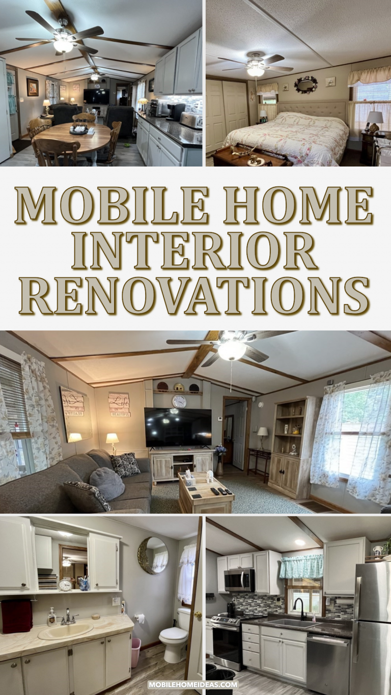 Beautiful Mobile Home Interior Renovation You Have to See