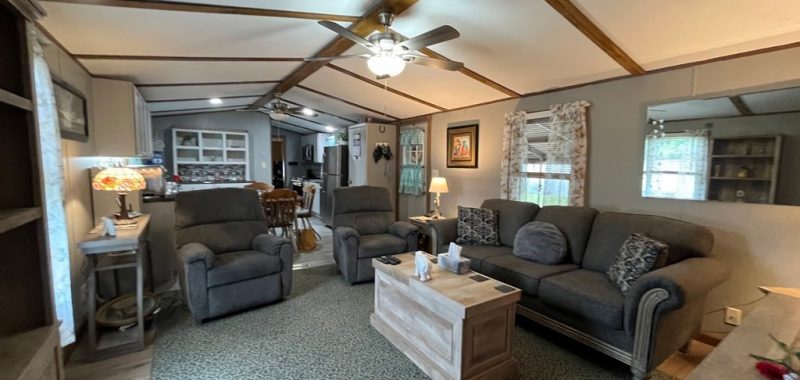 Beautiful Mobile Home Interior Renovation You Have to See