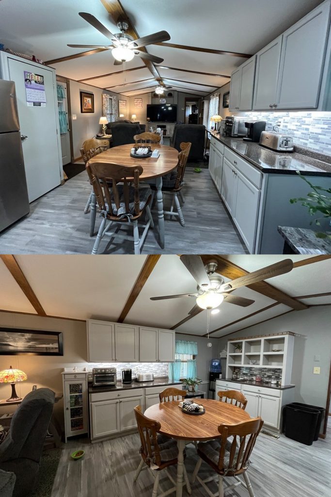 Beautiful Mobile Home Interior Renovation You Have to See