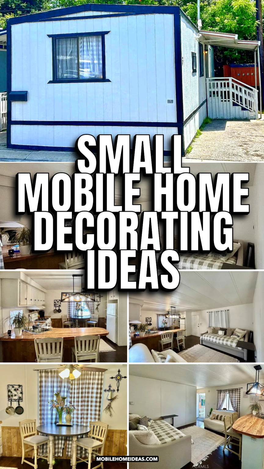 Curated visual reference: Picture Idea: Small Mobile Home Decorating Ideas Cozy Farmhouse Style On A