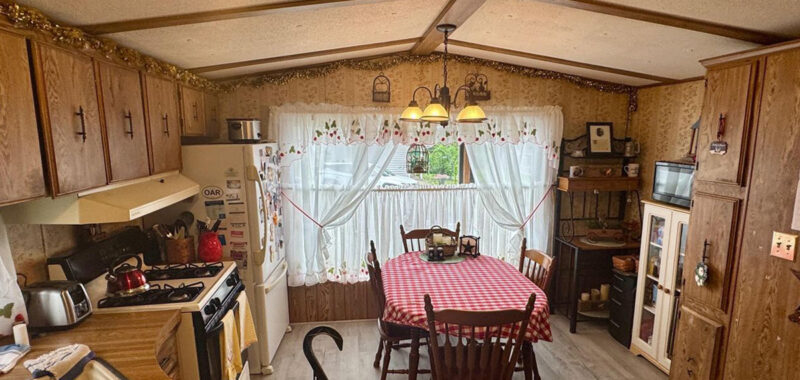 Cozy Country Makeover: See How This Single Wide Mobile Home Interior Feels Like Home