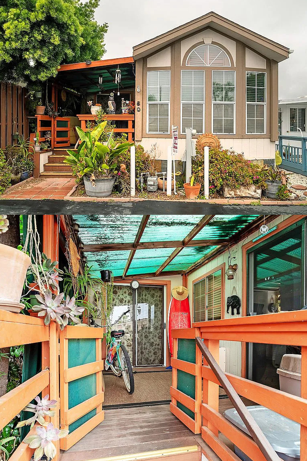 Single-Wide-Mobile-Home-Makeover-Exterior