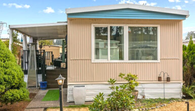 Step Inside This Stylish Single Wide Mobile Home Makeover