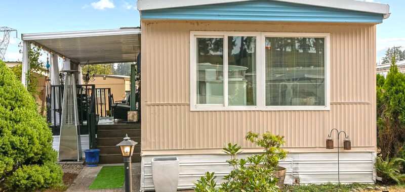 Step Inside This Stylish Single Wide Mobile Home Makeover