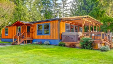 Rustic-Modern Mobile Home