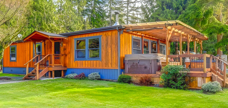 Rustic-Modern Mobile Home