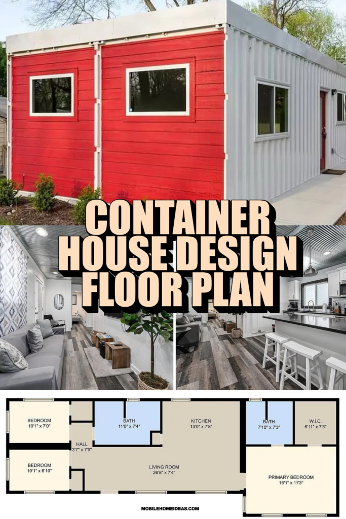 Efficient Container House Design Floor Plan You’ll Love