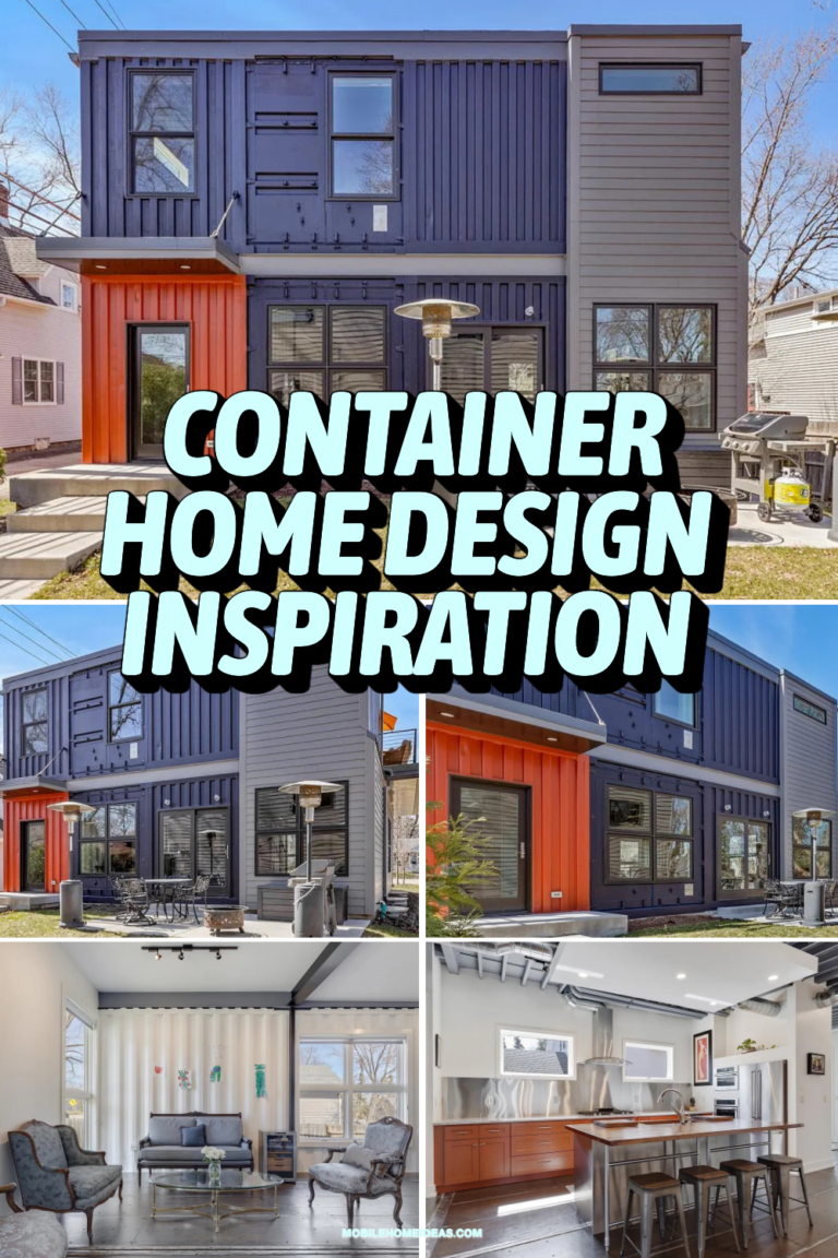 Modern Container Home: Bold Exteriors & Cozy Interiors