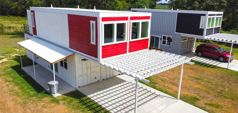 Modern Container House Design Ideas for Stylish Small Living