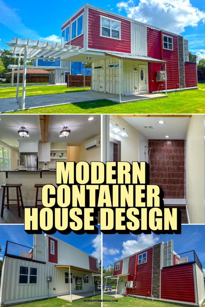 Modern Container House Design Ideas for Stylish Small Living