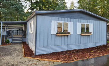 Charming Double Wide Mobile Home Exterior