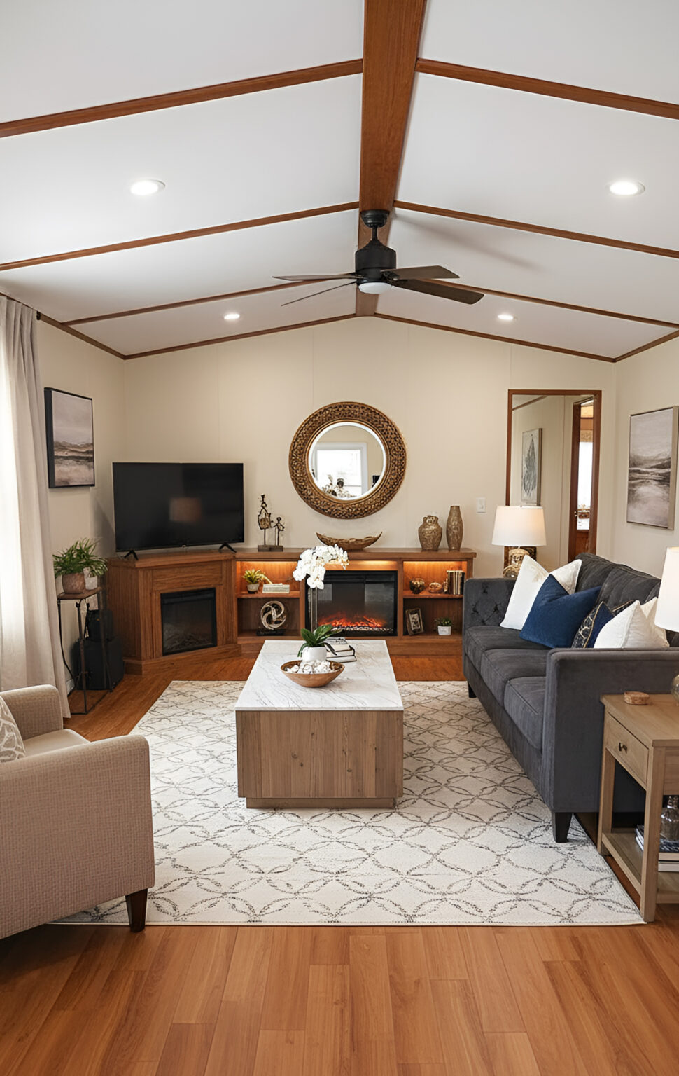 15 Luxury Mobile Home Living Room Decor Ideas