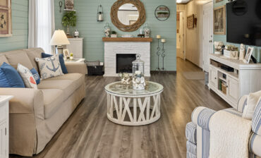 Coastal Single Wide Mobile Home Living Room Ideas