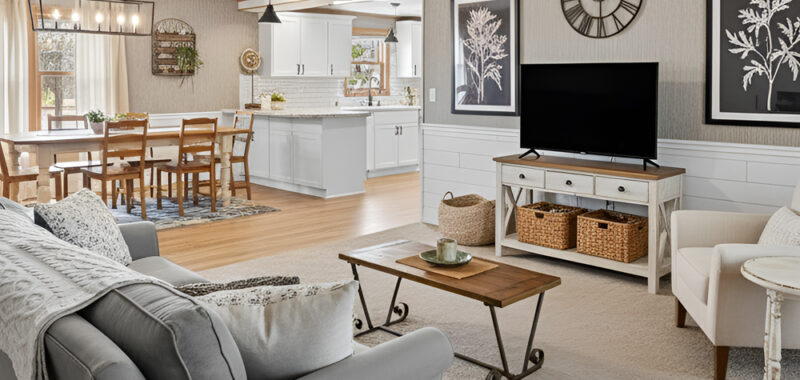 15 Double Wide Farmhouse Living Room Ideas