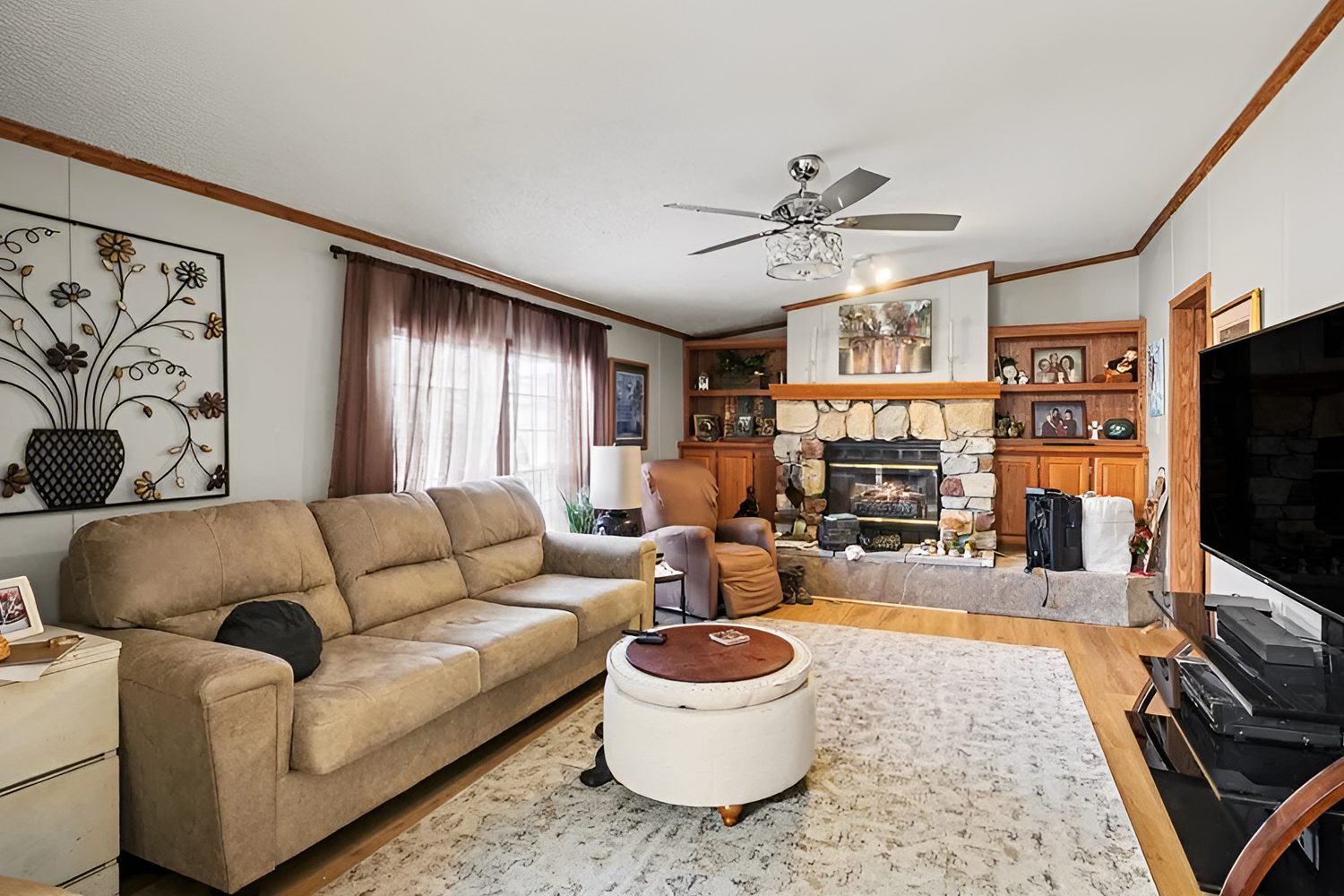 20 Double Wide Living Room Fireplace Layout Ideas to Copy