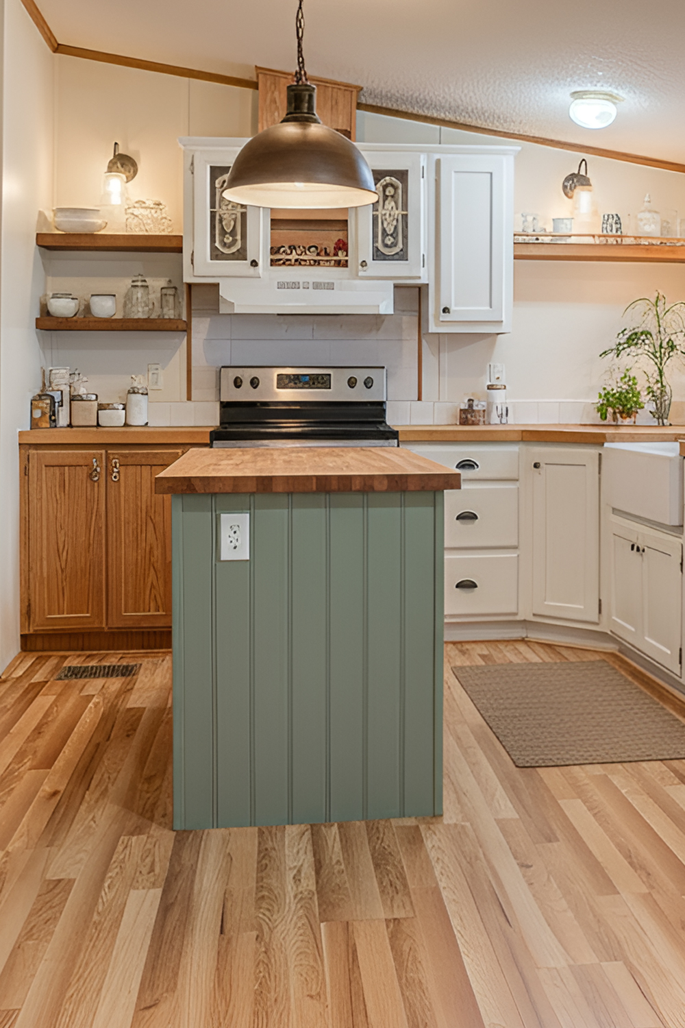 Double-WideFarmhouse-Kitchen Ideas