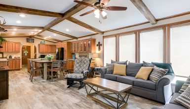 Mobile Home Ceiling Beam Ideas
