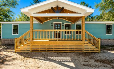 Mobile Home Porch Color Ideas for Fresh Curb Appeal