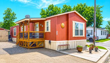 Mobile-Home-Red-Exterior