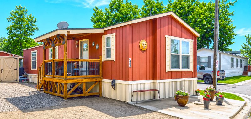 Mobile-Home-Red-Exterior
