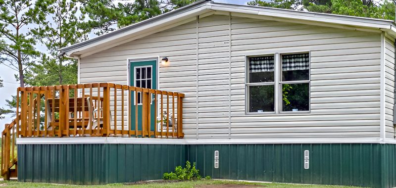Stunning Double Wide Mobile Home With Cozy Farmhouse Style