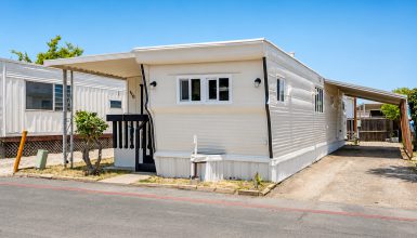 Vintage 1958 Single Wide Mobile Home