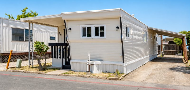 Vintage 1958 Single Wide Mobile Home