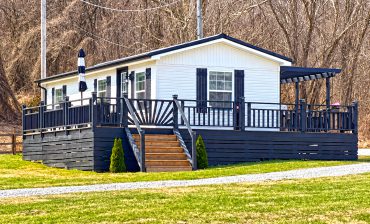 Beautiful Single Wide Mobile Home Design