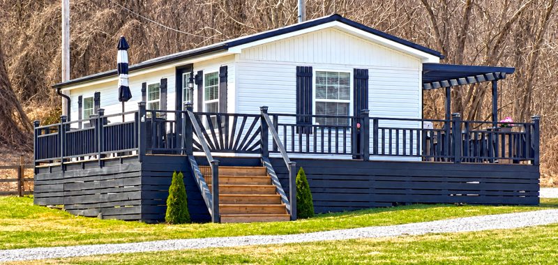 Beautiful Single Wide Mobile Home Design
