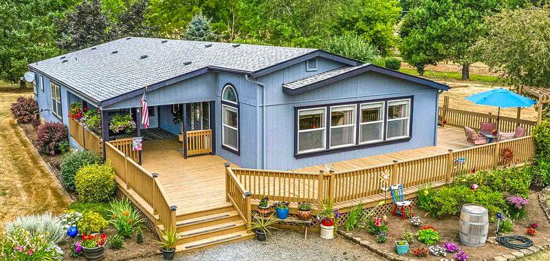 Inside a Triple-Wide Manufactured Home