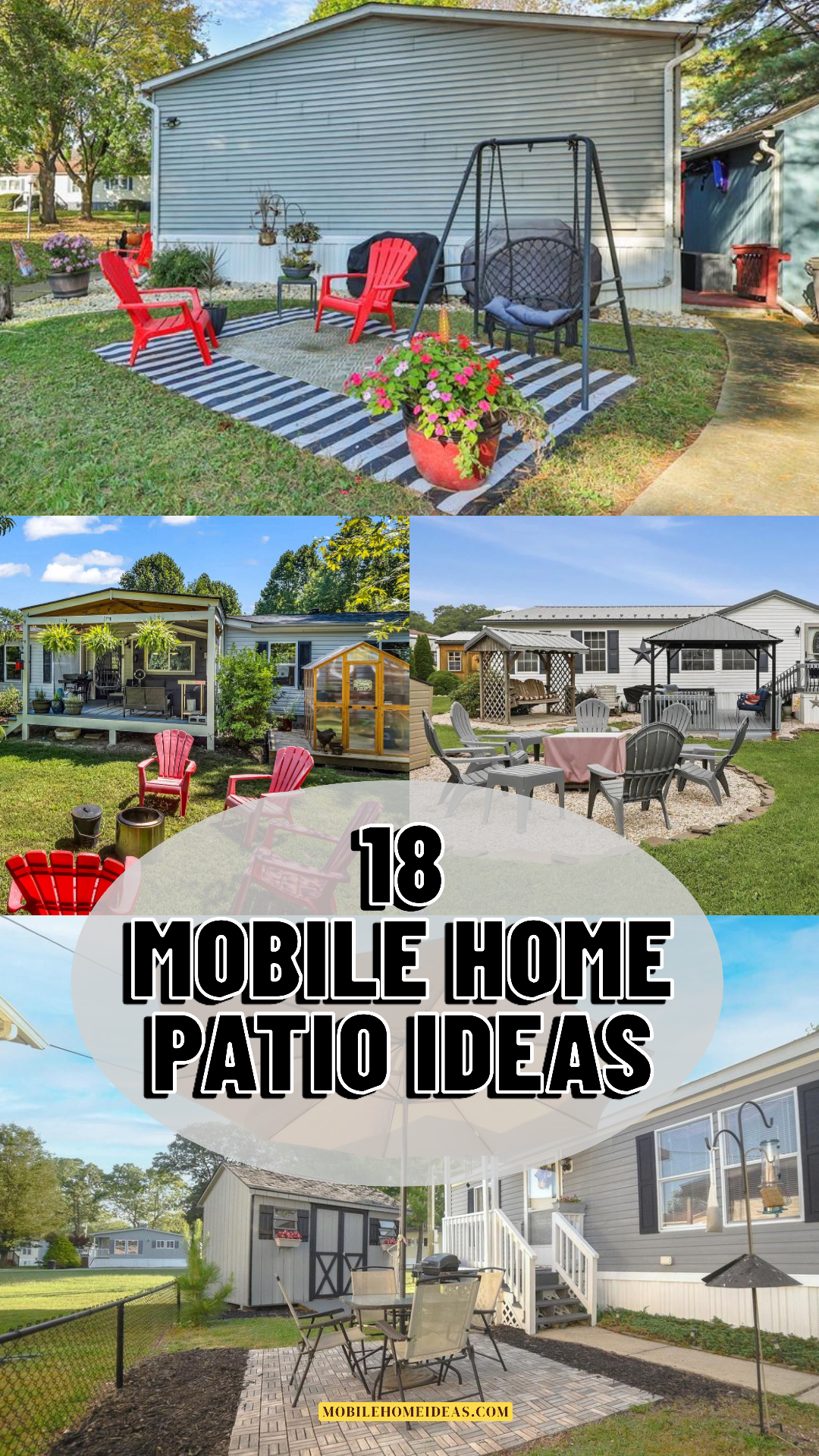 18 Mobile Home Patio Ideas That Feel Inviting